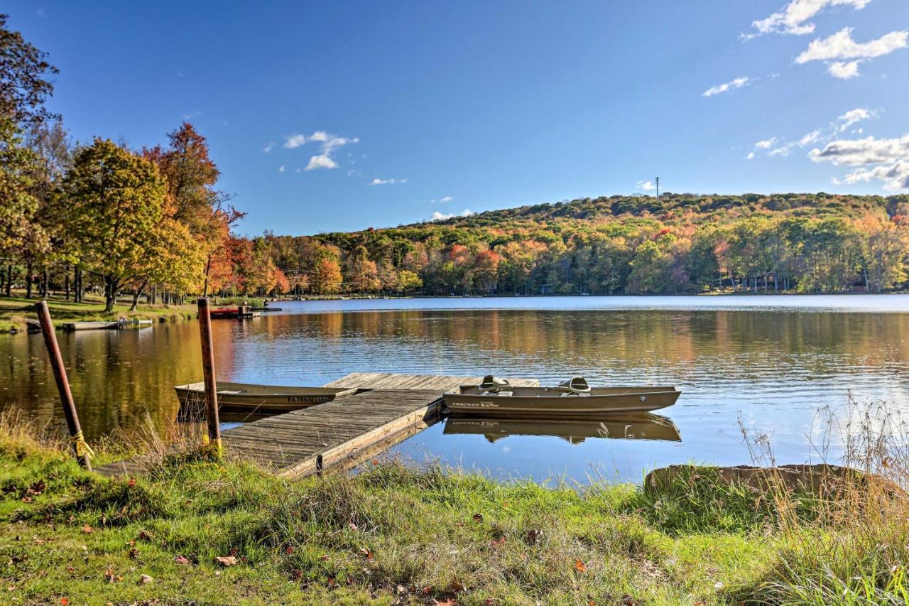 Pet-Friendly Pocono Lake Oasis With Hot Tub! Zewnętrze zdjęcie